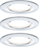 Paulmann 93499, Paulmann Einbauleuchte Nova Set (Aluminium) (93499) Silber