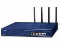 Planet VR-300W6A, Planet Wi-Fi 6 AX2400 2.4GHz/5GHz WLAN-Router Gigabit Ethernet Blau