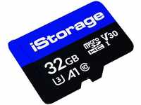 iStorage microSD [1-Pack] (microSDHC, 32 GB, U3, UHS-III) (18041090) Blau/Schwarz