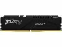 Kingston Fury Beast (1 x 16GB, 4800 MHz, DDR5-RAM, DIMM) (17272751) Schwarz