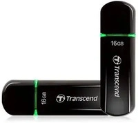 Transcend TS16GJF600, Transcend JetFlash 600 (16 GB, USB-A) (TS16GJF600) Schwarz