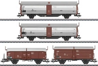M&auml;rklin 047301, M&auml;rklin Schiebedach-/Schiebewandwagen-Set Tbes-t-66 (Spur H0)
