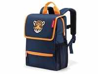 reisenthel, Kindergartentasche, Kindergartenrucksack Backpack Kids Tiger Navy, Blau,