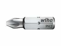 Wiha Bit Standard 25 mm Phillips 1/4 " (05298) PH0 (2.5 cm) (22202845) Silber