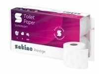 Wepa, Toilettenpapier, Satino Toilettenpapier 4lagig I Großpackung (9x8) mit...