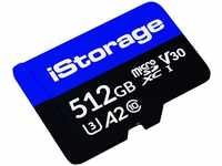 iStorage microSD [1-Pack] (microSDXC, 512 GB, U3, UHS-I) (18041094) Blau/Schwarz