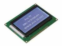 Joy-it LCD-Display Weiß Blau 128 x 64 Pixel (B x H x T) 93 x 70 x 12 mm, Aktive