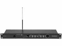 Omnitronic 10007074, Omnitronic EP-220PR Vorverstärker mit MP3-Player und FM-Radio