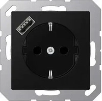 JUNG A1520-18ASWM, JUNG Schuko (A1520-18ASWM) Schwarz