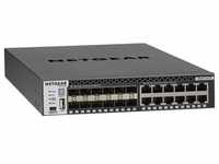 Netgear XSM4324S-100NES, Netgear XSM4324S: 24 Port Managed Switch (24 Ports) Schwarz