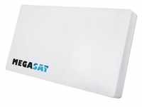 Megasat D4 Profi-Line (Flachantenne, 5 dB), SAT Spiegel + SAT Antennen, Weiss