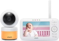 VTech VM5463, VTech Baby Monitor VM5463 (Babyphone mit Kamera) (VM5463) Weiss