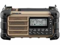 Sangean MMR-99 Desert (MW, AM, FM, UKW, Bluetooth), Radio, Braun