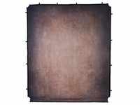 Manfrotto Ezy Frame Vintage Cover, Walnut 2 x 2.3m (2000 cm), Hintergrundsystem,