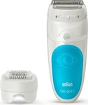 Braun 81770429, Braun Silk-&eacute;pil 5 5-605 Epilierer (81770429) Weiss