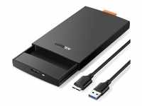 Ugreen SSD/HDD-Gehäuse 2,5'' USB 3.0 SATA schwarz (CM237) (2.5"),