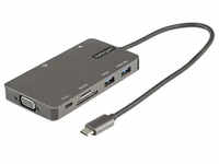 StarTech com DKT30CHVSDPD, Verkabelt, USB 3.2 Gen 1 (3.1 Gen 1) Type-C, 100 W,
