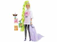 Mattel Barbie HDJ44, Mattel Barbie Barbie Extrapuppe - Neongrüne Haare (HDJ44)