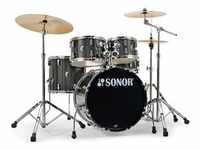 Sonor AQX Studio Set Bundle, Schlagzeug, Schwarz