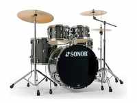 Sonor AQX Stage Set Bundle, Schlagzeug, Schwarz