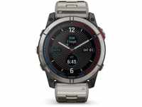 Garmin quatix 7X Sapphire Solar Titan« GPS Marine Smartwatch, Sportuhr +...