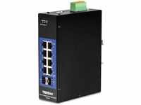 Trendnet 10-Port industrieller Gigabit L2 verwalteter DIN-Rail-Switch (10 Ports)