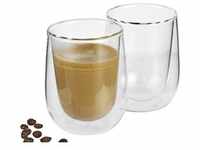 Cilio Milchkaffee-Glas, Küchengadgets, Transparent