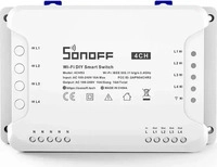 Sonoff M0802010003, Sonoff WiFi Smart Switch 4CHR3 (Schaltaktor) (M0802010003)