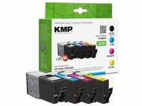 KMP Tinte ersetzt HP 912XL (3YP34AE) Kompatibel Kombi-Pack Schwarz, Cyan, Magenta,