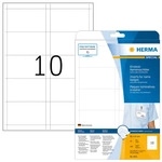 Herma 9011, Herma Namensschilder A4 (9011) Weiss