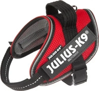 Julius-K9 759222, Julius-K9 K9 Idc Powair Geschirr Rot Min (XS, Hund, Allgemein)