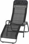 Siena Garden 2613303, Siena Garden Sonnenliege (139 cm) (2613303) Schwarz