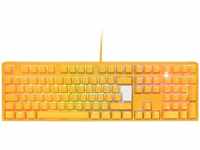 Ducky DKON2108ST-WDEPDYDYYYC1, Ducky One 3 yellow gaming keyboard, RGB LED - MX-Clear
