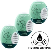 Satisfyer 9043446, Satisfyer Masturbator Egg Set - Riffle - 3 pcs (9043446)