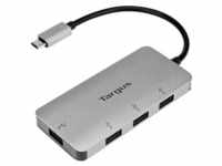 Targus ACH226EU (USB C), Dockingstation + USB Hub, Silber