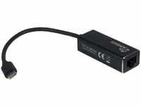 Intertech 88885438, Intertech Argus IT-811 Adapter USB Typ C - GbitLAN (USB-C, RJ45