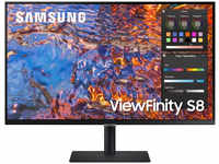 Samsung ViewFinity S8 S80PB (3820 x 2160 Pixel, 32"), Monitor, Schwarz