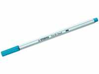 STABILO 568/31, STABILO Pen 68 brush Premium-Filzstift (Hellblau, 1 x) Blau