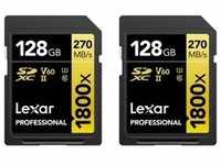 Lexar Professional (SDXC, 128 GB, U3, UHS-II), Speicherkarte