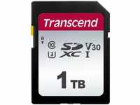 Transcend TS1TSDC300S, Transcend 300S (SDXC, 1000 GB, U3, UHS-I) Schwarz