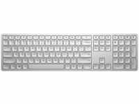 HP 3Z729AA#ABD, HP 970 Tastatur hinterleuchtet (DE, Kabelgebunden) Silber