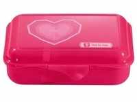 Step by Step Glitter Heart, Lunchbox, Pink