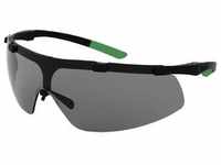 Uvex Safety, Schutzbrille + Gesichtsschutz, Schutzbrille 9178043 Schwarz,