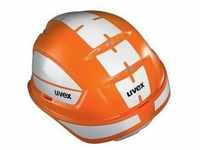Uvex Safety, Kopfschutz, Schutzhelm uvex pheos B-WR 9772236 orange mit Lüftungen