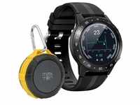 Maxcom FW37 Argon (1.04") IPS Black (48 mm), Sportuhr + Smartwatch