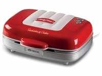 Ariete 1972/00 Patrytime 3w1, Toaster, Rot, Weiss