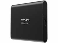 PNY PSD0CS2260-500-RB, PNY SSD EliteX-PRO 500 GB External Drive, Black