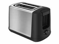 Tefal TT340830 toaster 2 slice(s) Black, Stainless steel, Toaster, Schwarz