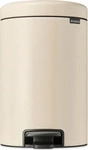 Brabantia 149924, Brabantia Treteimer Newicon 12 l (12 l) (149924) Braun/Beige