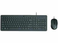 HP 664R5AA#ABD, HP 150 Tastatur Deutsch (DE, Kabelgebunden) Schwarz